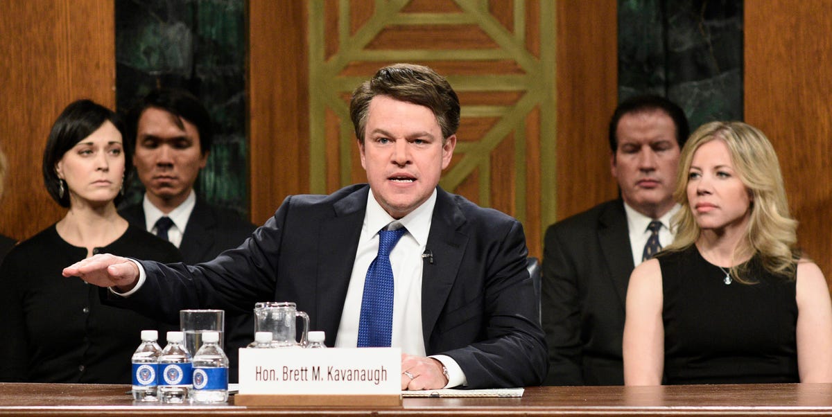 Matt Damon Impression Of Matthew Mcconaughey Snl Matt Damon's Brett Kavanaugh Impression on Saturday Night Live - Matt