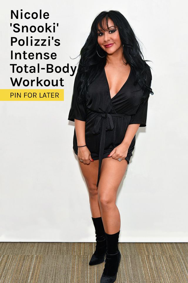The Total Body Workout Jersey Shore's Snooki Uses To Stay In Shape