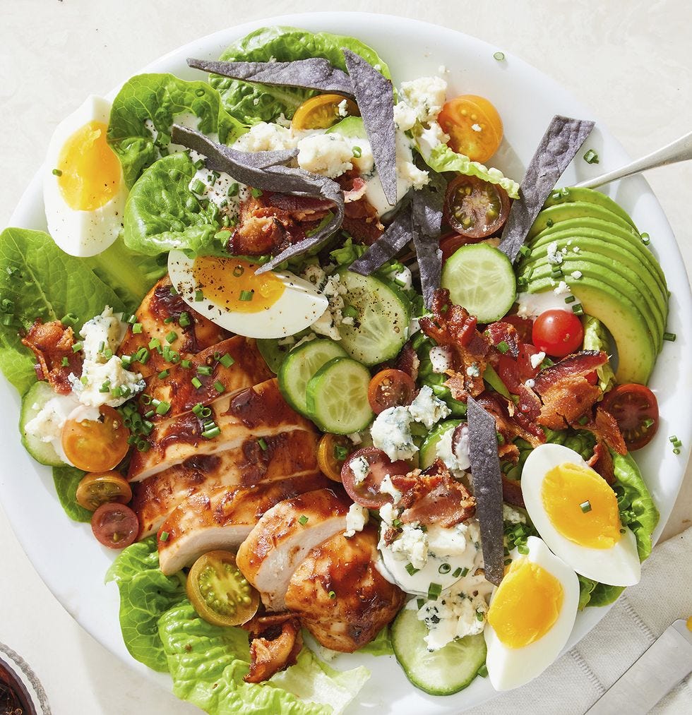 snoop dogg's bbq chicken cobb salad