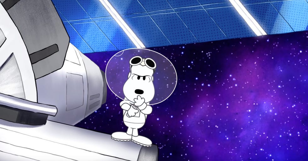 Snoopy in Space