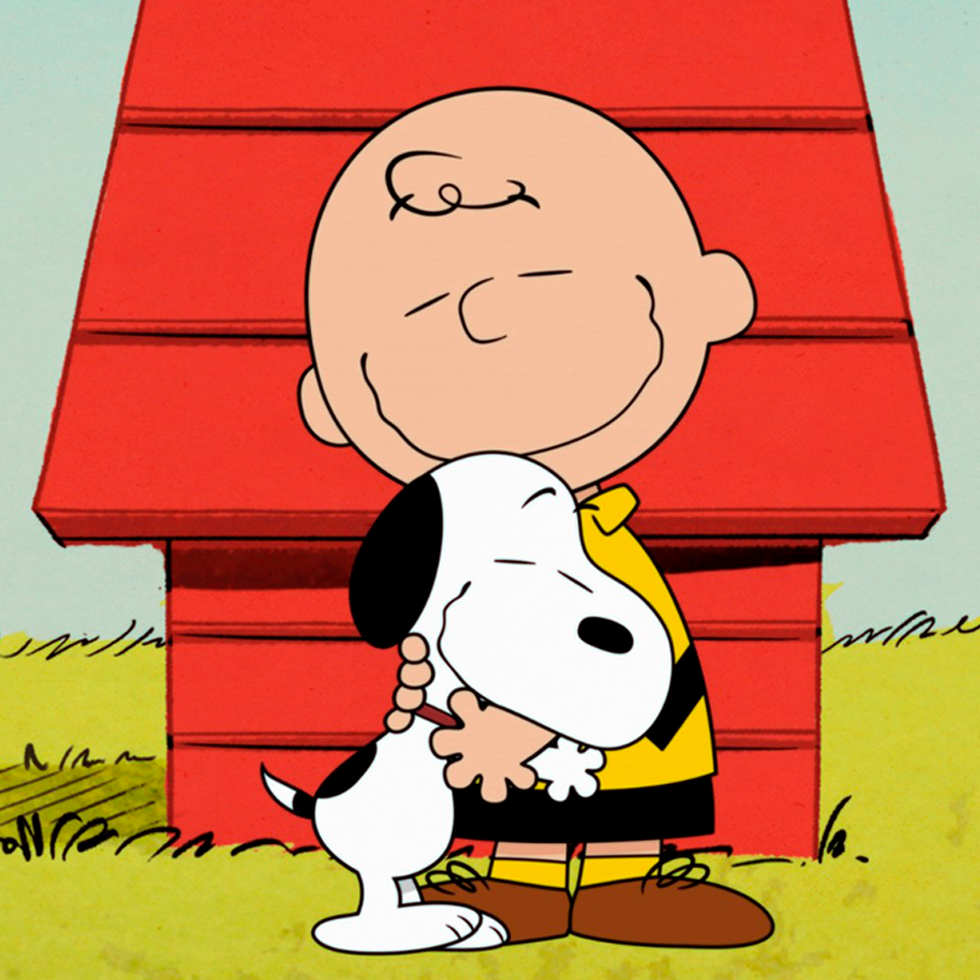 a cartoon of a dog