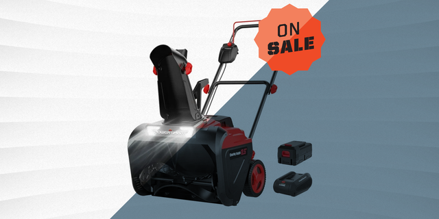 Lawn mower with discount snow blower for sale