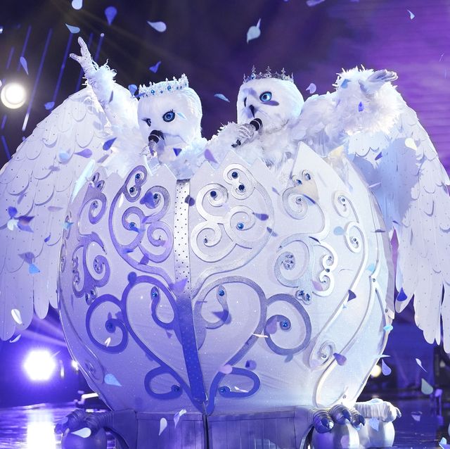 the masked singer the snow owls in the “the group a finals – the masked frontier” episode of the masked singer airing wednesday, nov 11 800 900 pm etpt on fox © 2020 fox media llc cr michael beckerfox
