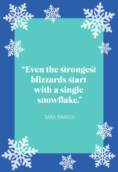 best snow quotes