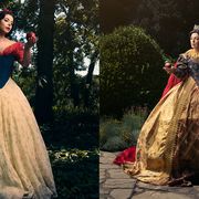 Gown, Dress, Clothing, Victorian fashion, Fashion, Costume design, Formal wear, hoopskirt, A-line, Outerwear, 
