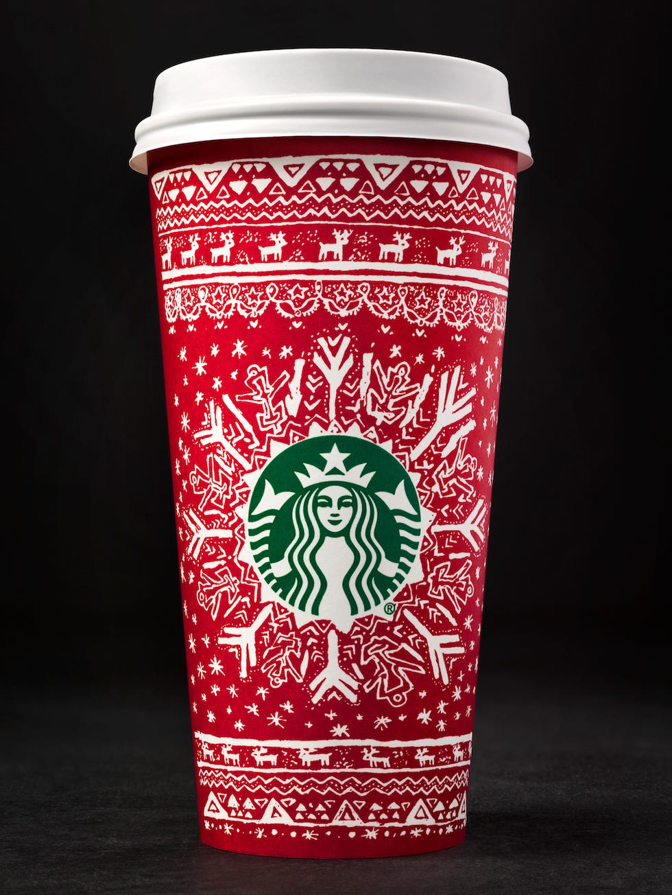 Starbucks' Red Christmas Cups for 2016 Probably Won't Offend