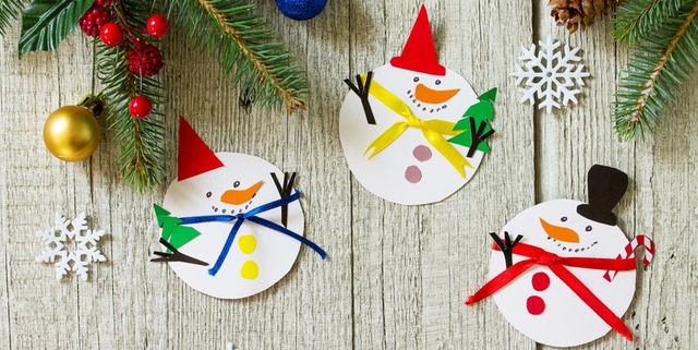 10 Fun and Easy Snowman Crafts for Preschoolers or Kindergarteners