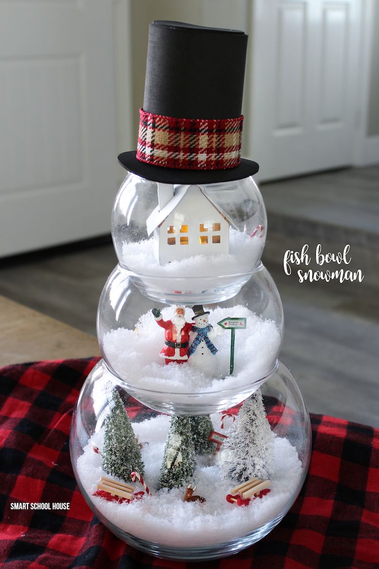 20+ Snowman Crafts for Kids and Adults - Happiness is Homemade