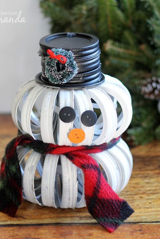 25 Easy Snowman Crafts for Kids and Adults - DIY Snowman Christmas