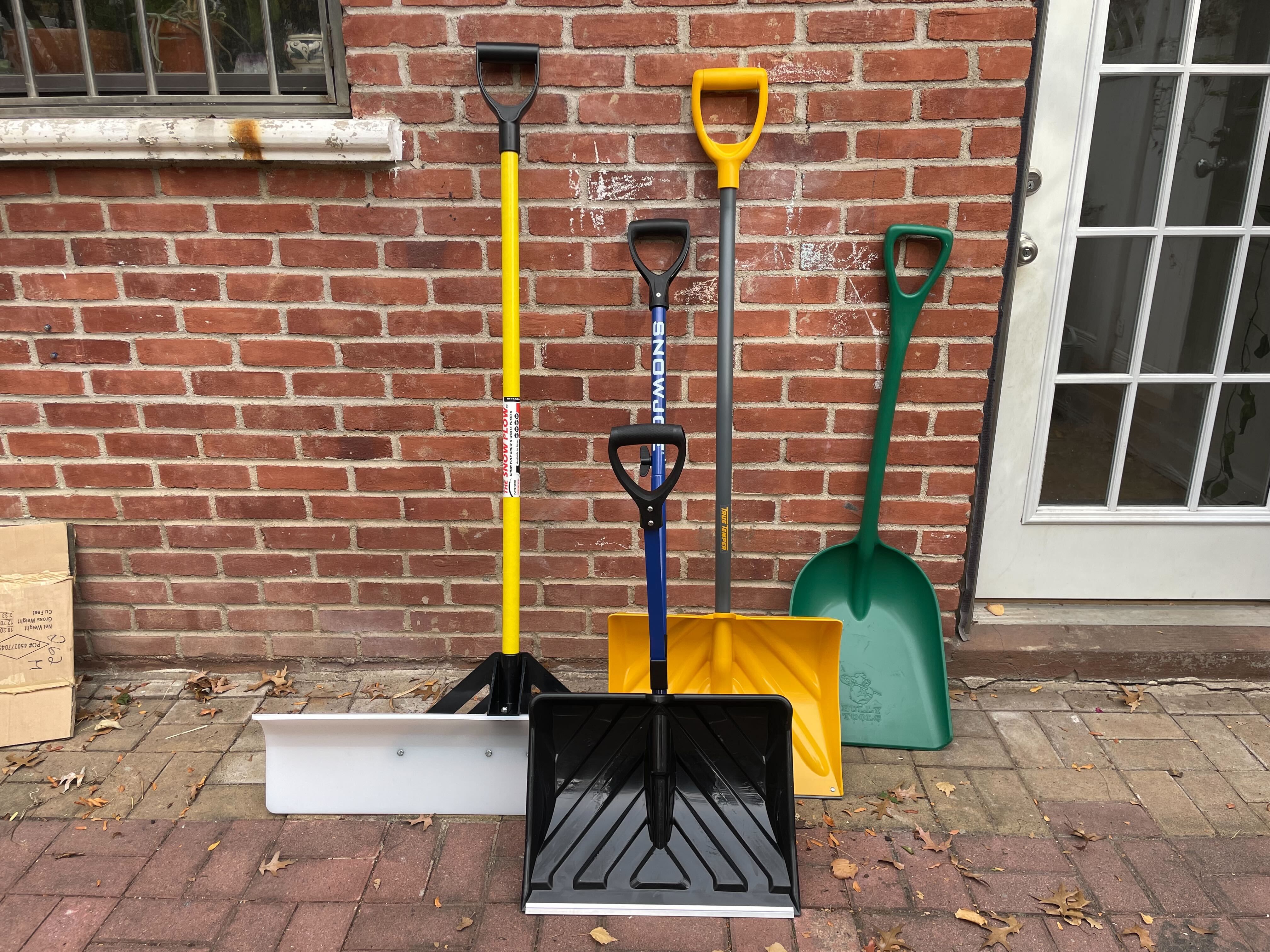 Best snow shovel with wheels discount