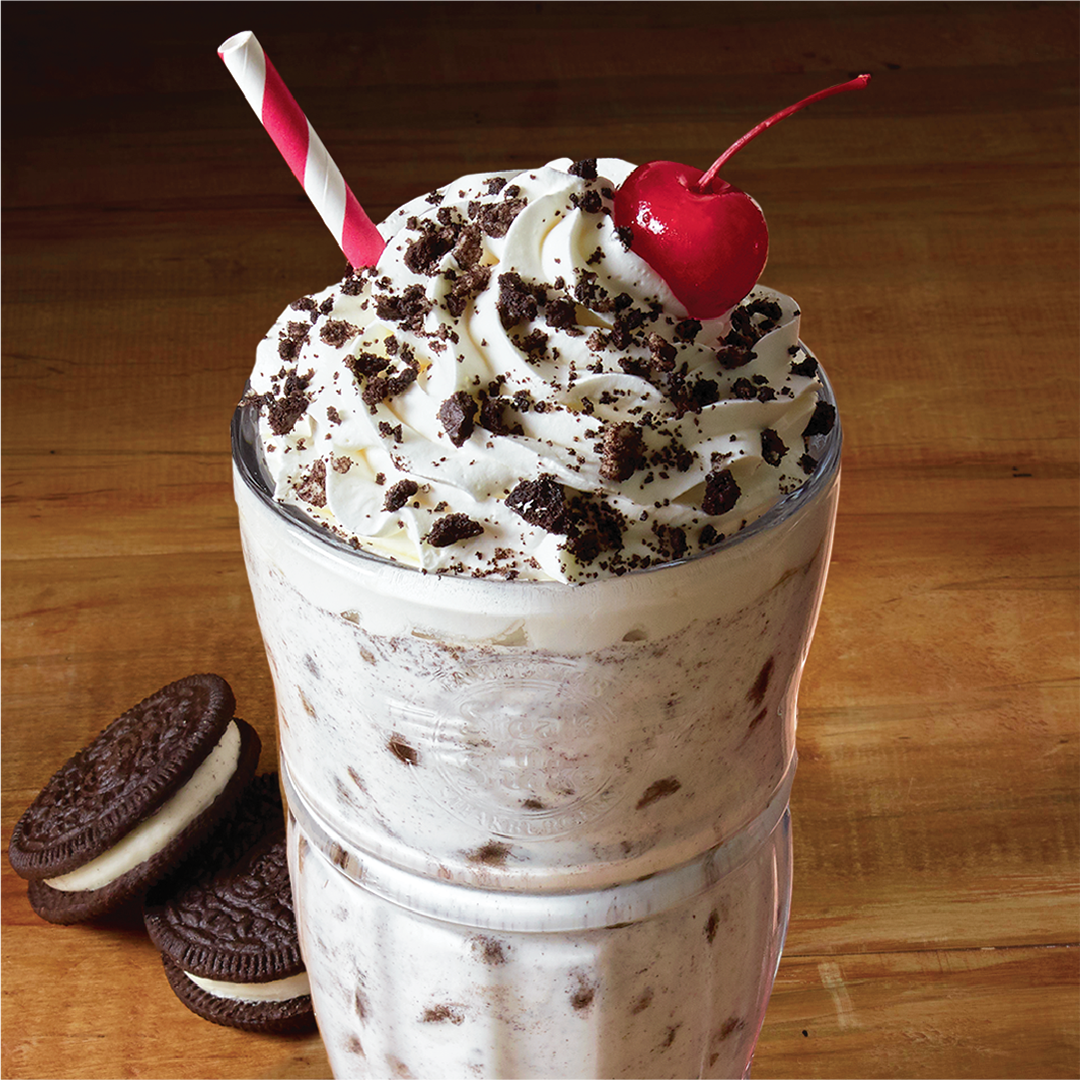 OREO DOUBLE STUF® Iced Capp, OREO® Strawberry Creamy Chill and