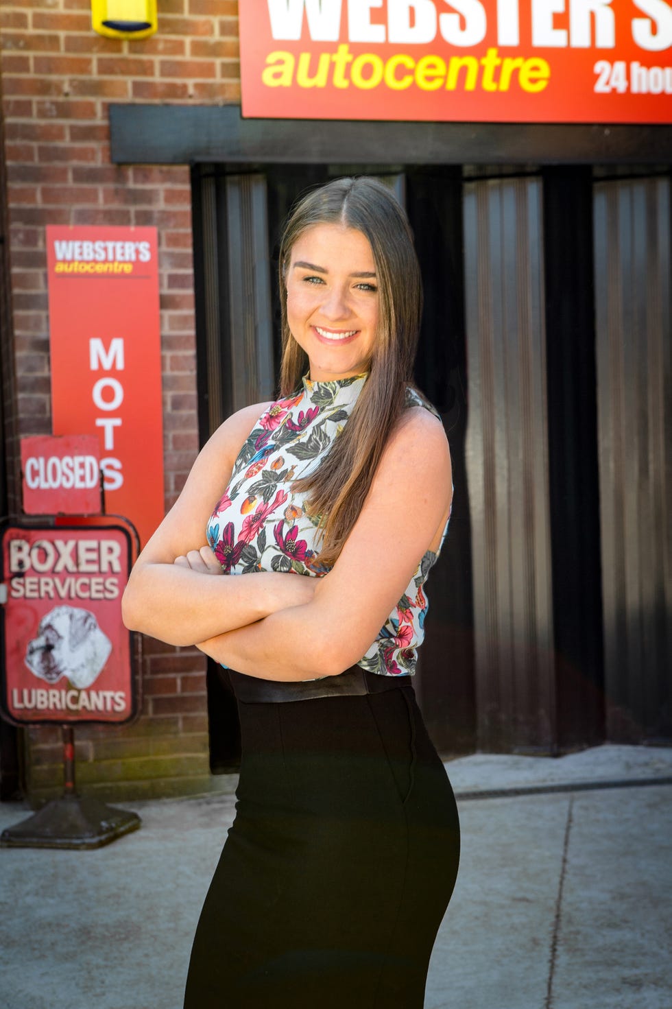 brooke vincent as sophie webster in coronation street
