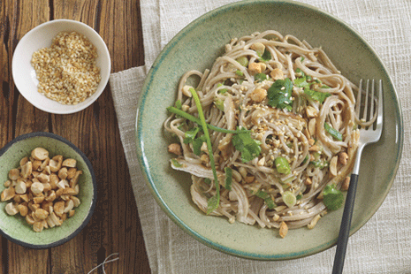 Media: Soba Noodles with Peanut Sauce soba noodles with peanut sauce