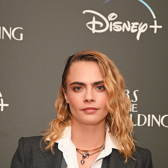cara delevingne at the london screening of "only murders in the building" on 22 june 2022