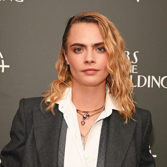 cara delevingne at the london screening of "only murders in the building" on 22 june 2022