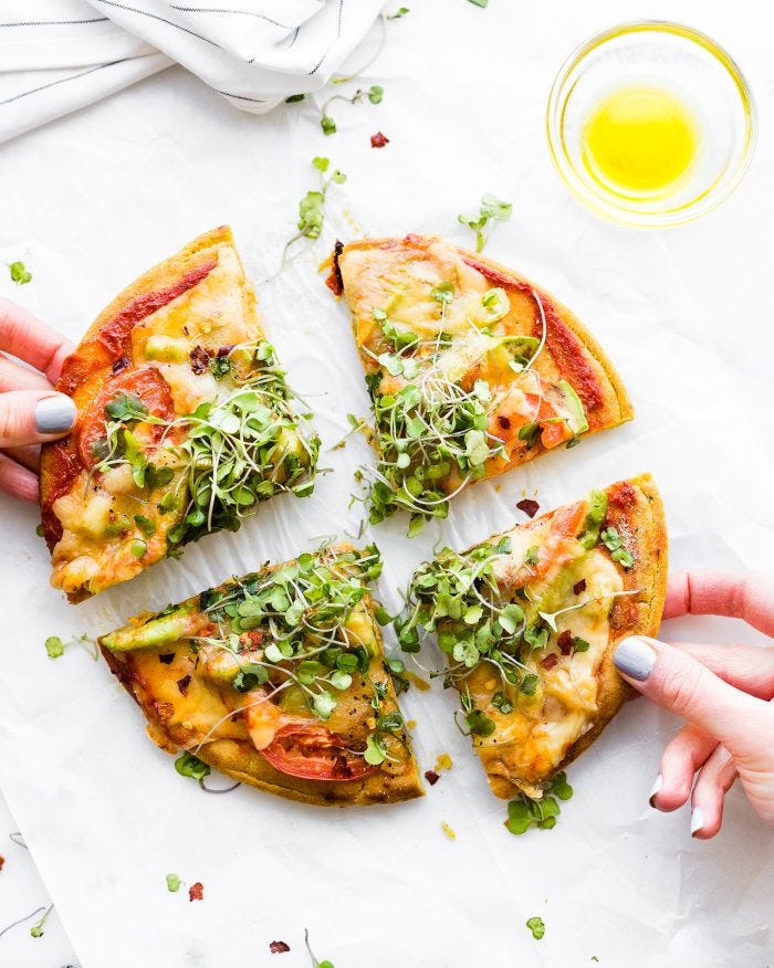 10 Healthy Pizza Recipes - Healthy Homemade Pizza, Crust, Toppings