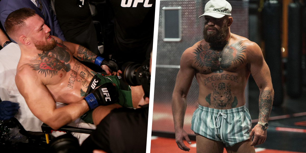 Conor McGregor does 10 year challenge to show how he's bulked up