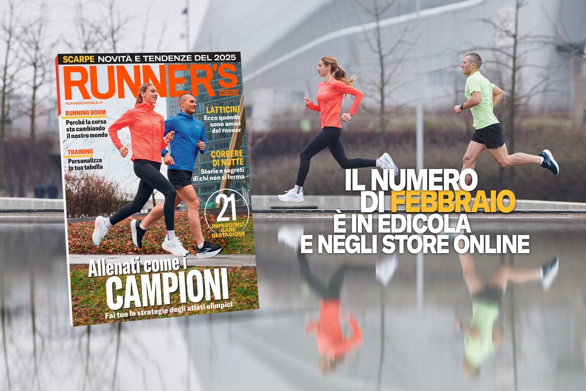 preview for Il numero di febbraio di Runner's World è in edicola e sullo store digitale
