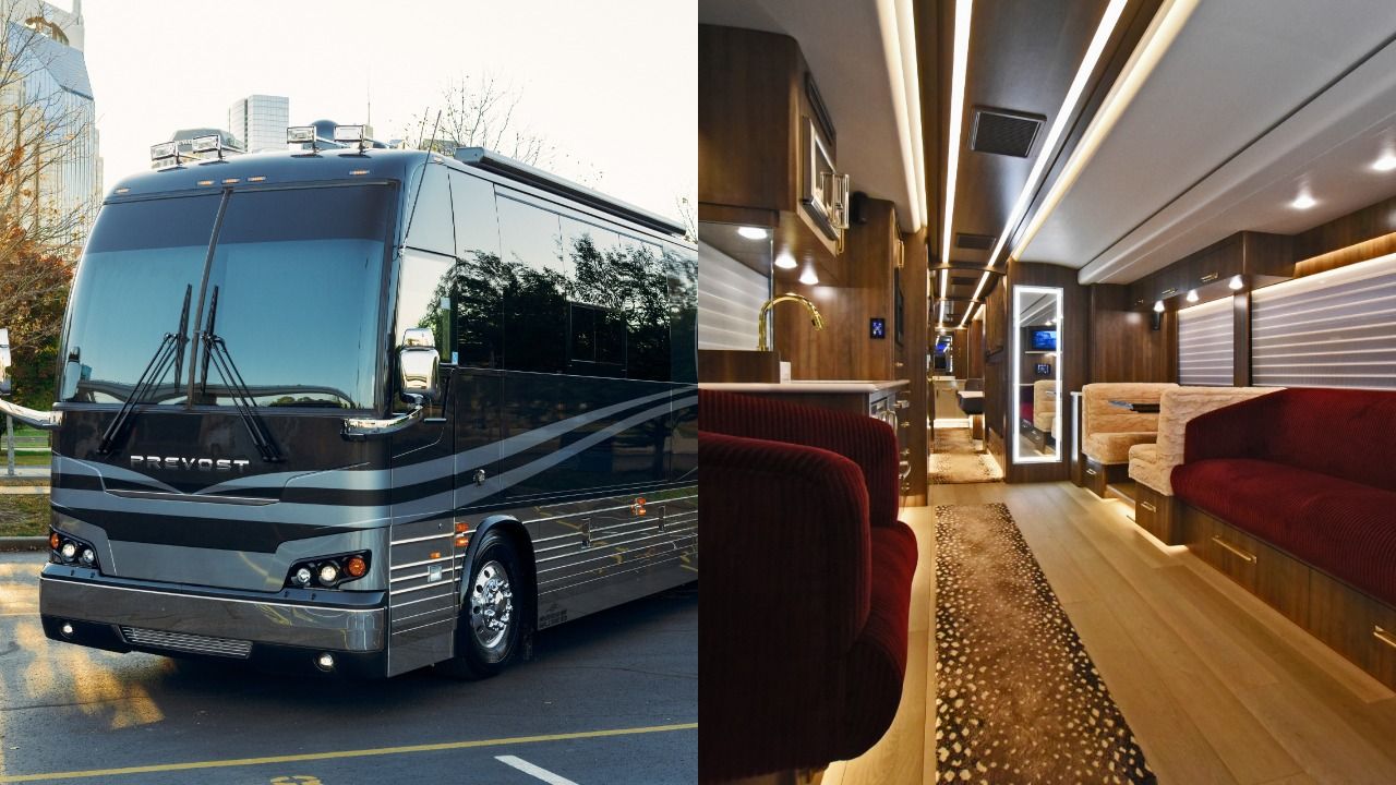 celebrity tour bus