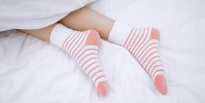 socks sleep tiktok video
