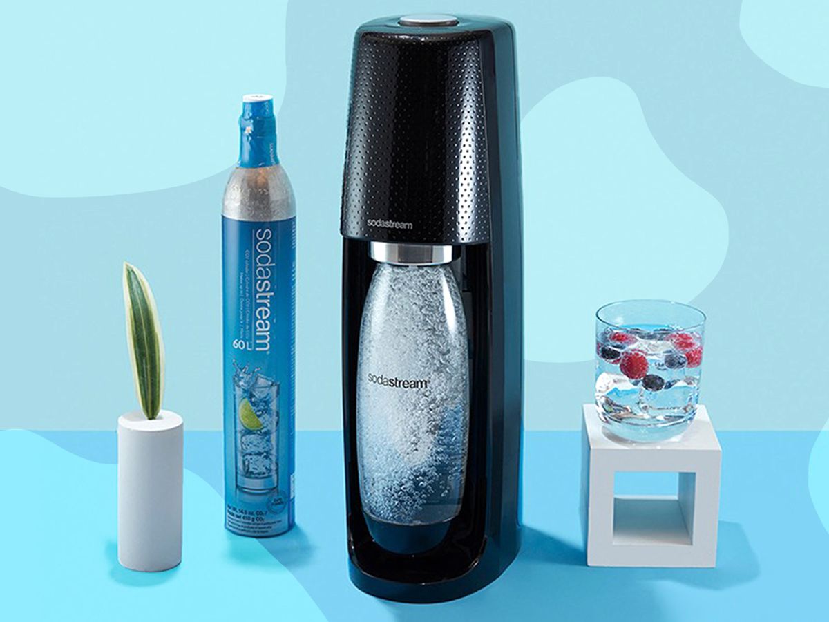 Sodastream E-terra Sparkling Water Maker With Co2 And Carbonating