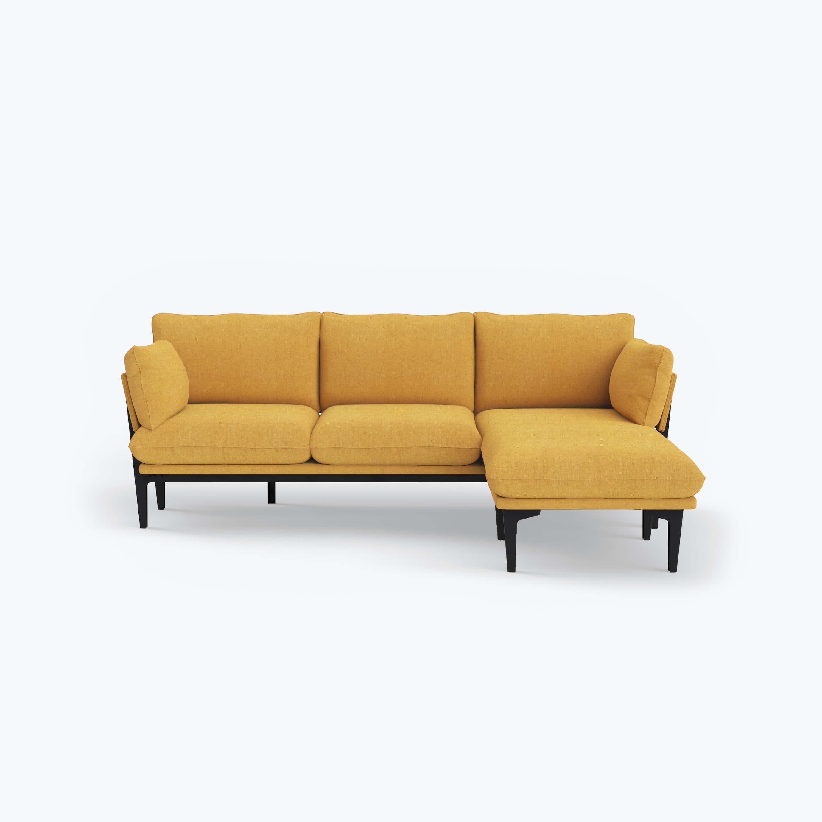 Floyd saffron store sofa