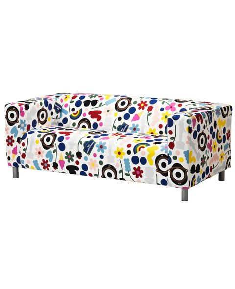 Sofa 2 plazas KLIPPAN Ikea multicolor