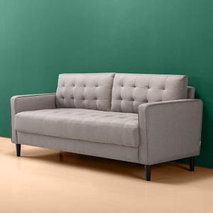 sofa benton para dos personas en capitoné