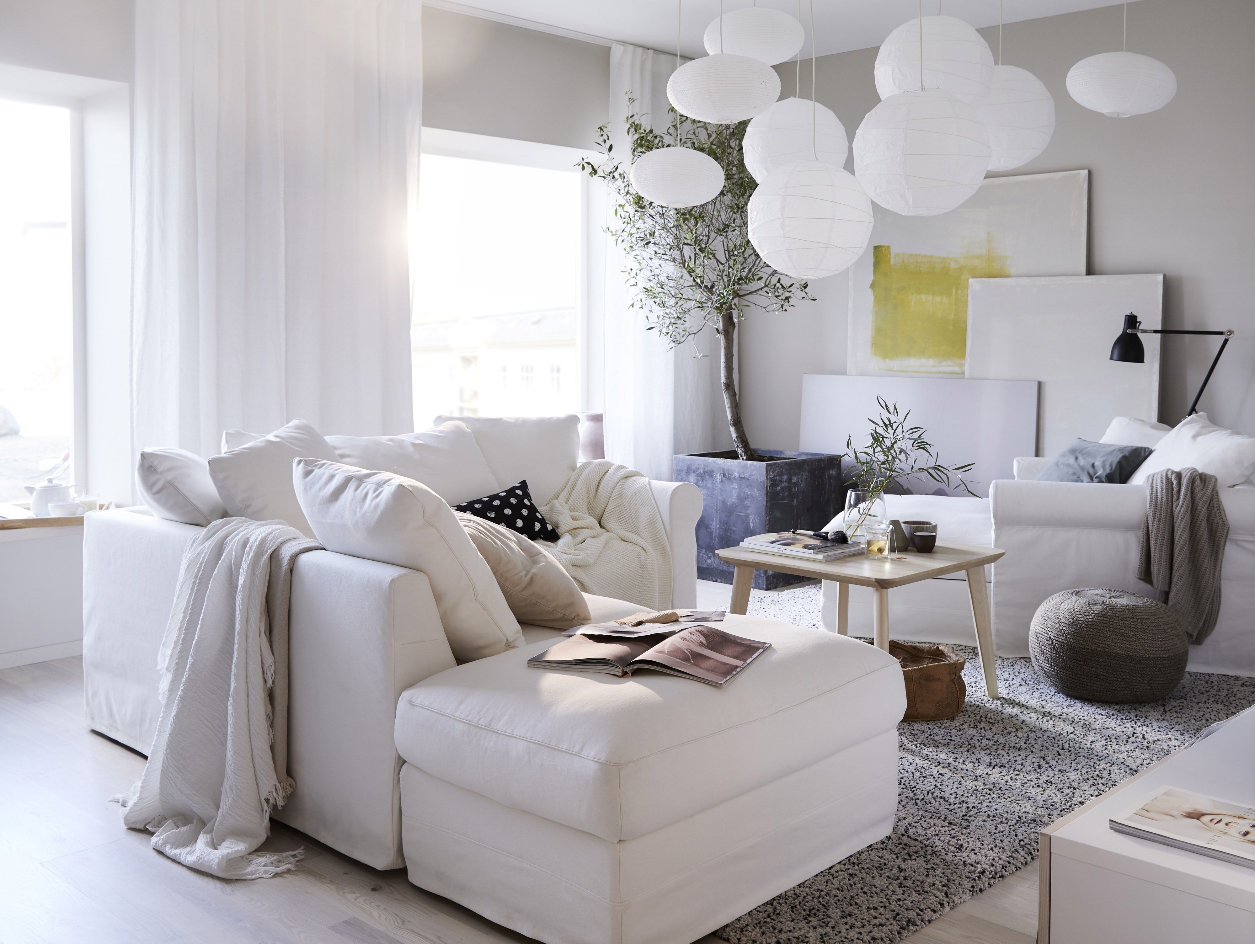 Muebles de IKEA para decorar en blanco - Decorar con color