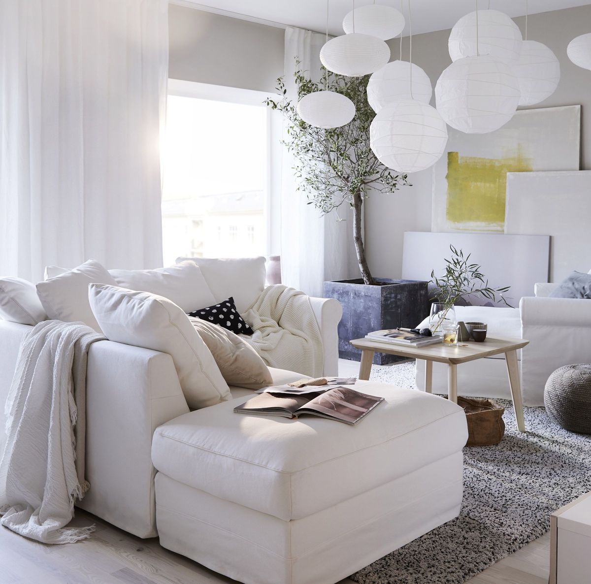 Muebles de IKEA para decorar en blanco - Decorar con color