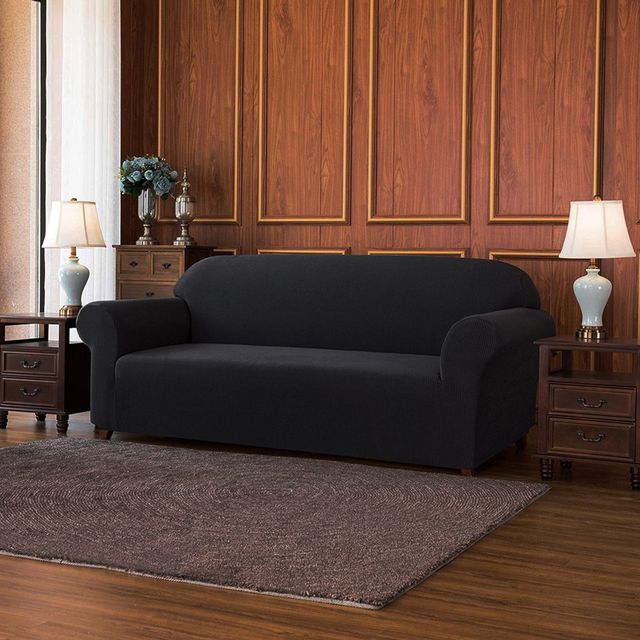 molasofa Sofa Covers - Couch Cover for Leather Couch, Soft Sofa Covers with Leather-Like Quality. Washable, Non-Pilling, Non-Sli