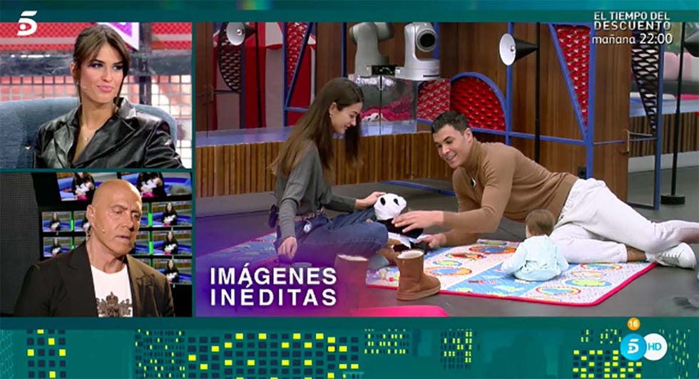 Estela Grande y Kiko Jiménez muy unidos