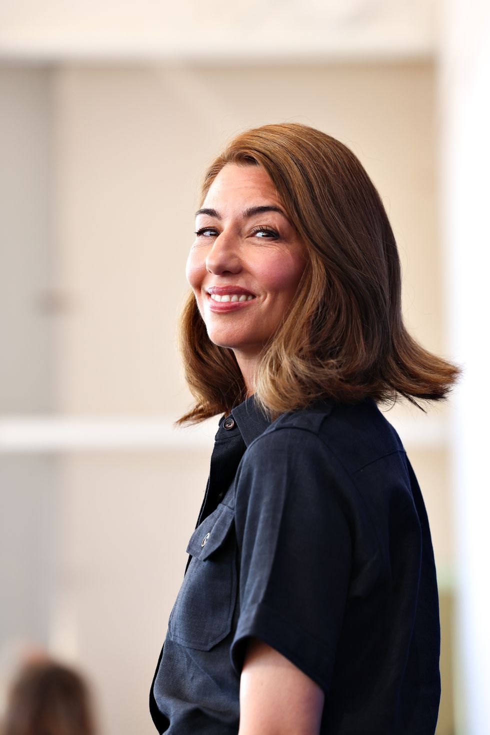venice, italy september 04 sofia coppola attends a photocall for the movie priscilla at the 80th venice international film festival on september 04, 2023 in venice, italy photo by franco origliagetty images