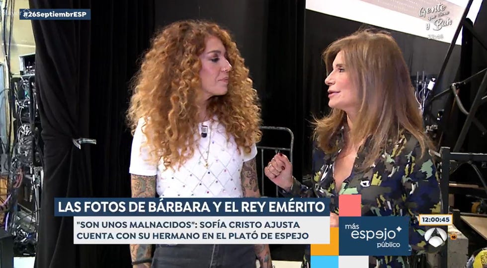 sofia cristo y gema lopez en esoejo publico