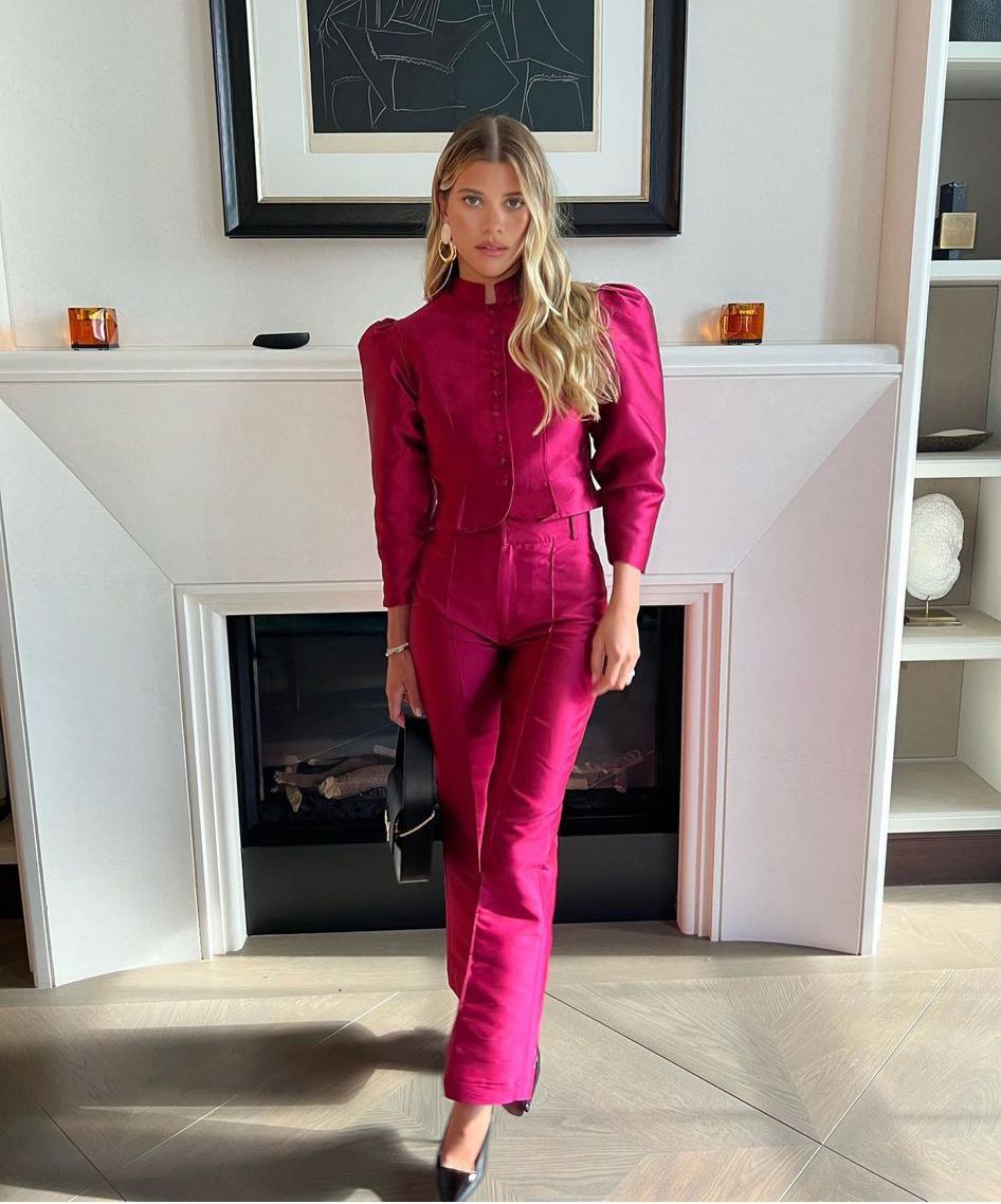 Sofia Richie wears custom Vintage Chanel wedding after-party dress