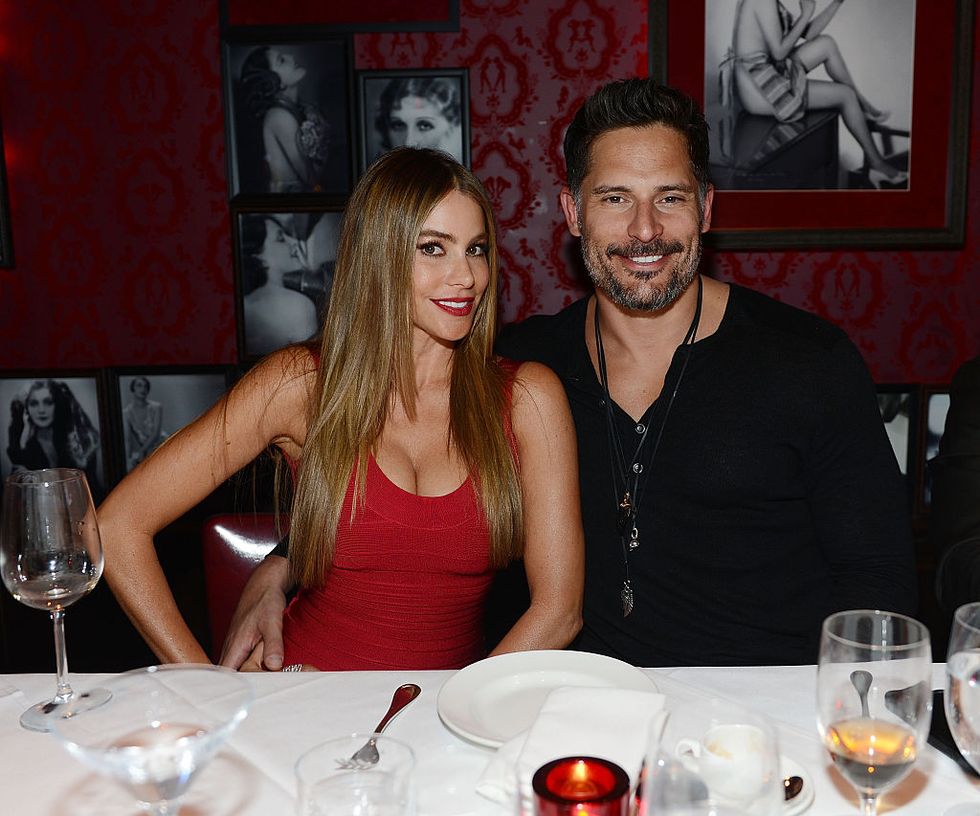 las vegas, nv   december 31  sofia vergara and joe mangeniello attend new years eve dinner at strip house at planet hollywood resort  casino on december 31, 2014 in las vegas, nevada  photo by denise truscellowireimage