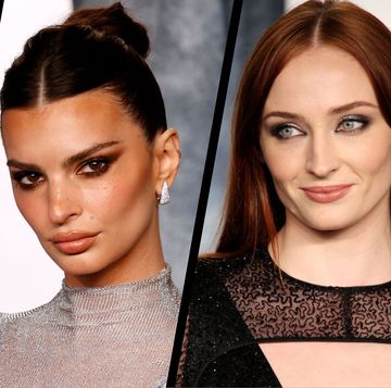 'soft goth' glamour was the biggest beauty trend at the 2023 oscars afterparty