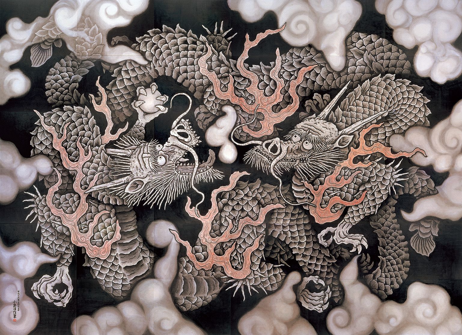 京都の展覧会】建仁寺の《双龍図》を描いた日本画家「小泉淳作展