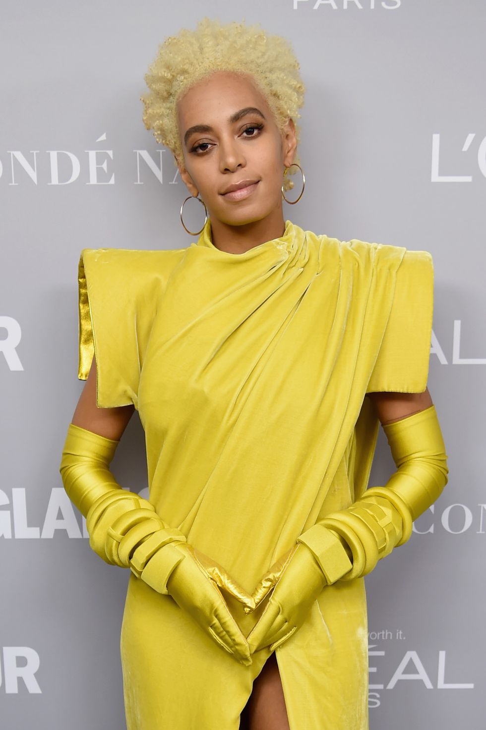 solange knowles blond