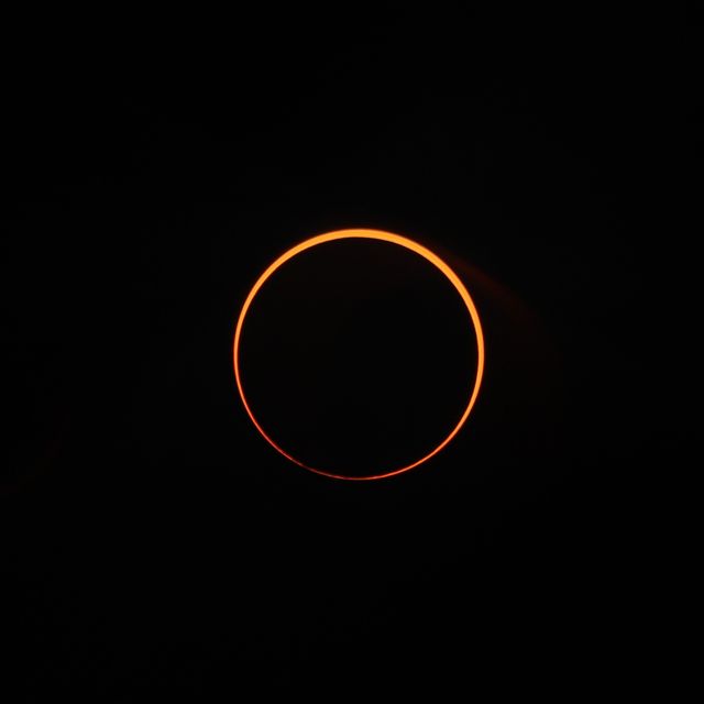 solar eclipse "ring of fire" in aceh, indonesia