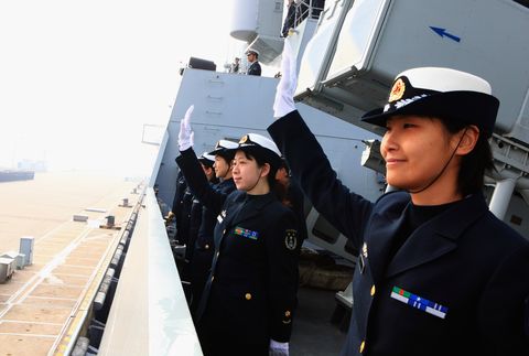 the 8th chinese navy convoy fleet sails for somalia