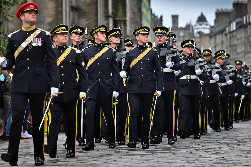 royal scots dragoon guards celebrate 50th anniversary