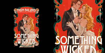 book cover for falon ballard's something wicked