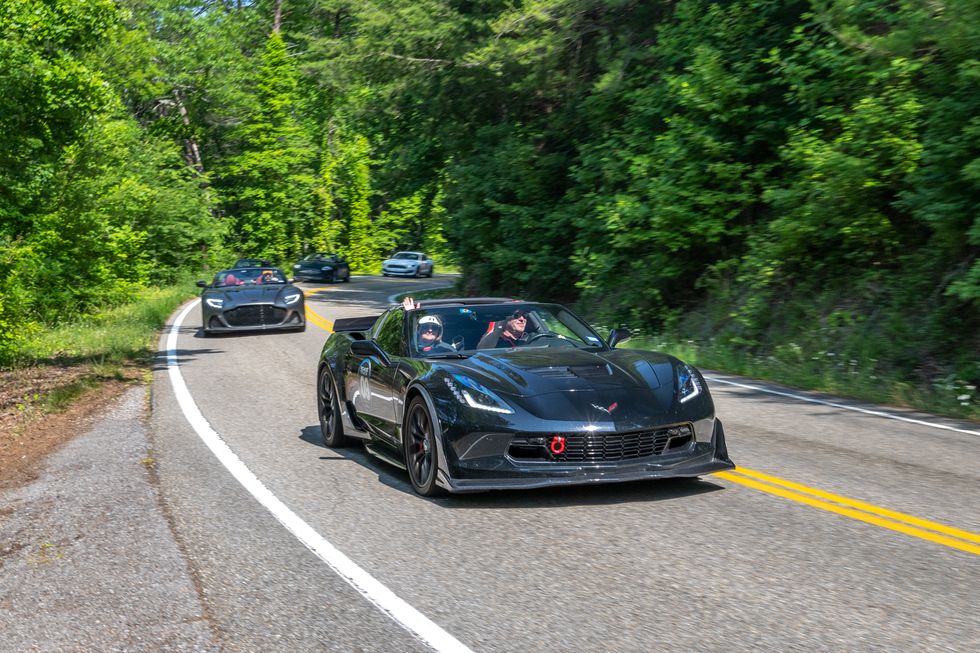 corvette driving tail of the dragon