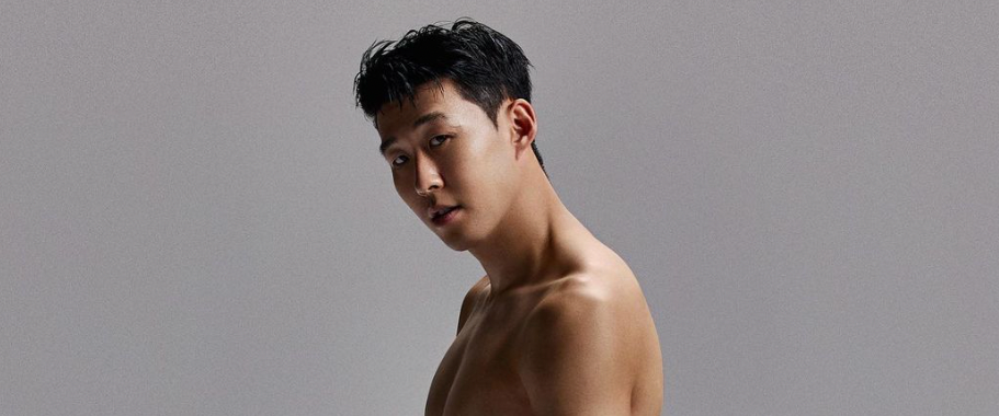 South Korean Soccer Star Shows Off Ripped Abs in Calvin Klein Ad