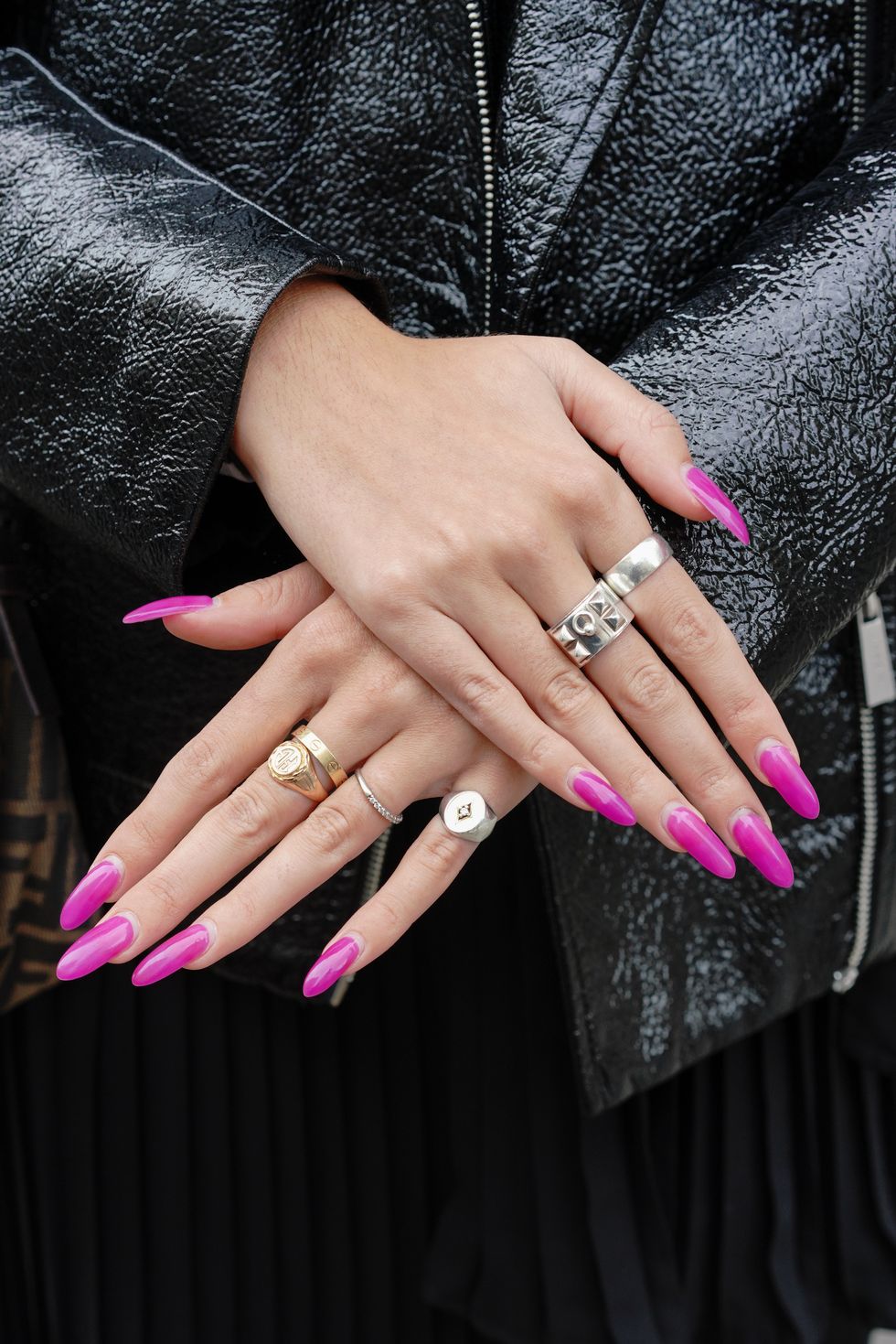 Finger, Hand, Purple, Nail, Magenta, Jewellery, Pink, Wrist, Violet, Fashion accessory, 