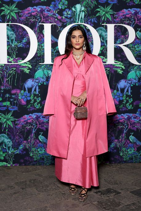 christian dior photocall womenswear fall 2023 show in mumbai