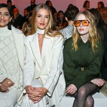 front row elie saab couture week