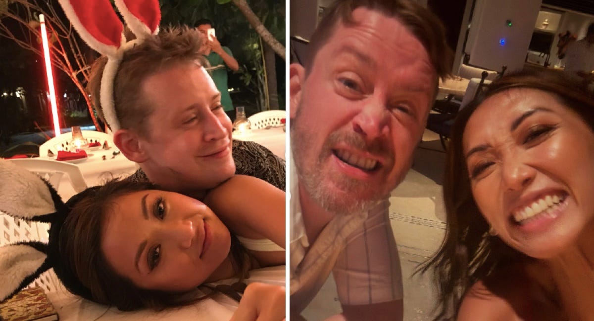 preview for Macaulay Culkin & Brenda Song Quiz Each Other on Their Careers | Cosmopolitan