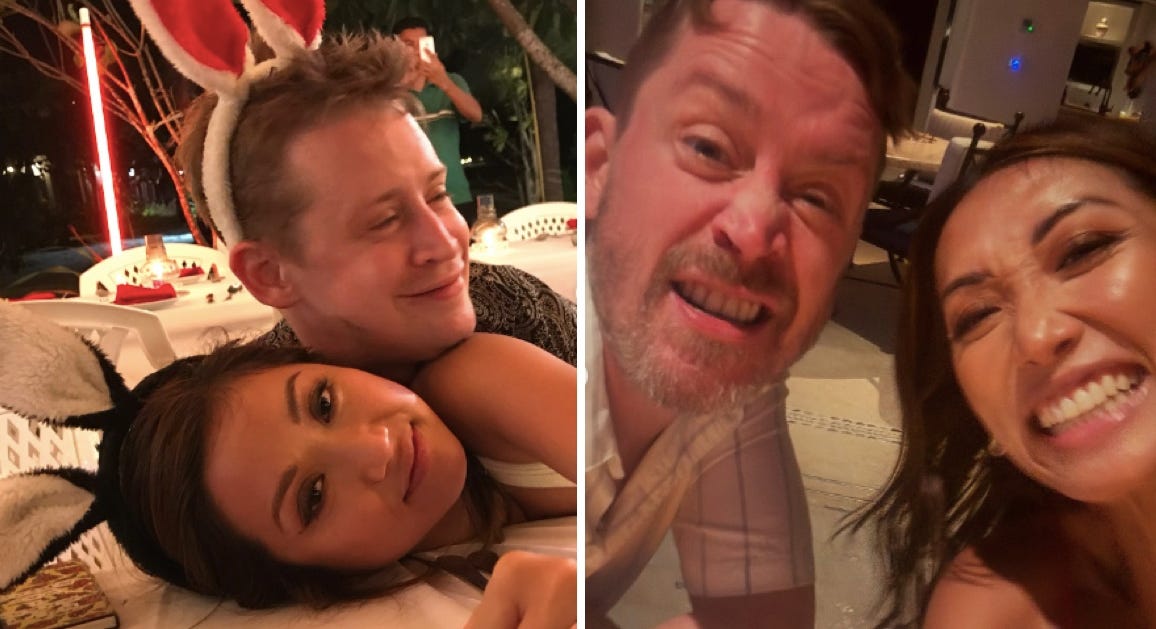 preview for Macaulay Culkin & Brenda Song Quiz Each Other on Their Careers | Cosmopolitan